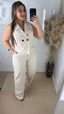 Conjunto calça e blusa Alfaiataria Marina