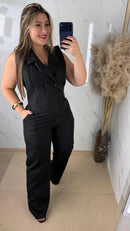 Conjunto calça e blusa Alfaiataria Marina